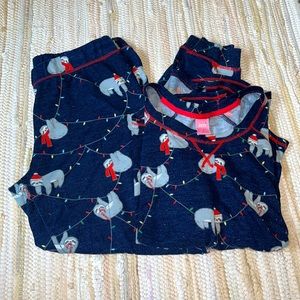 Sloth pajamas